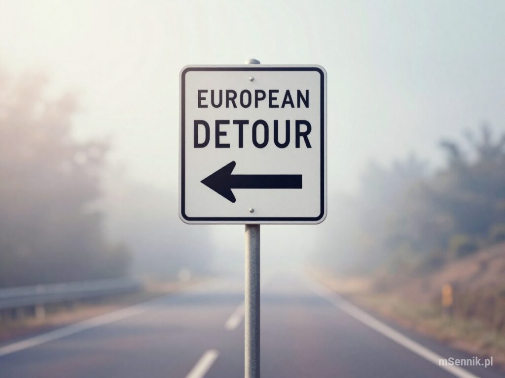 Sennik Objazd - znaczenie snu