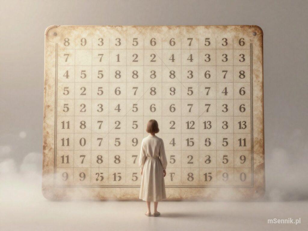 Sennik Tabliczka Mnozenia - znaczenie snu