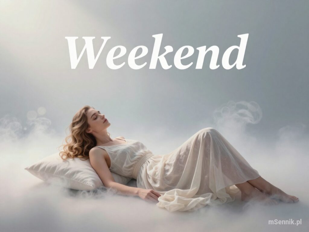 Sennik Weekend - znaczenie snu