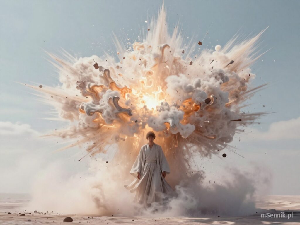 Sennik Wybuch - znaczenie snu