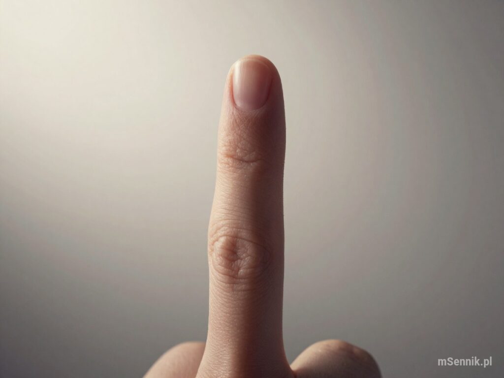 Sennik Palec - znaczenie snu