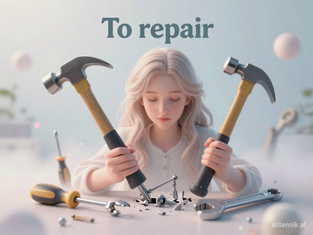 Sennik Reperować - znaczenie snu