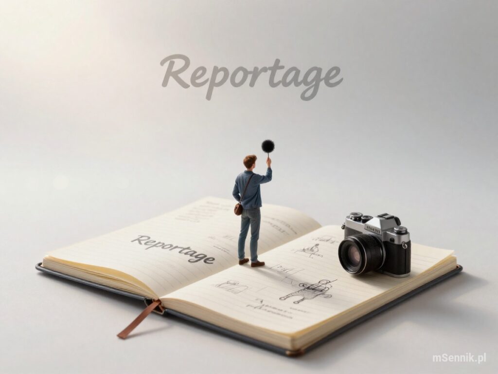 Sennik Reportaż - znaczenie snu