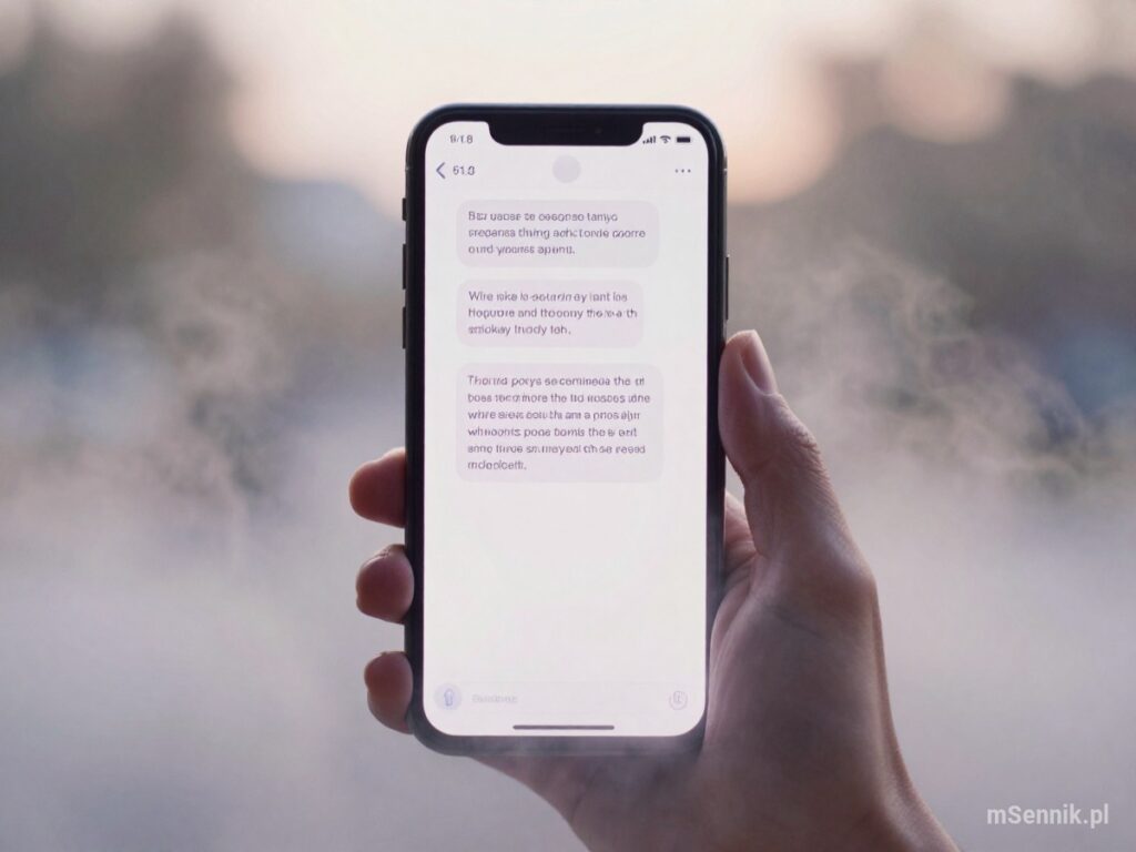 Sennik Sms - znaczenie snu