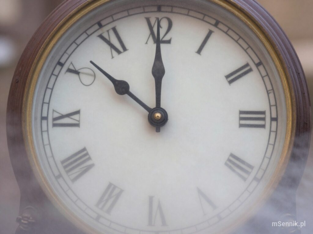 Sennik Zegar - znaczenie snu