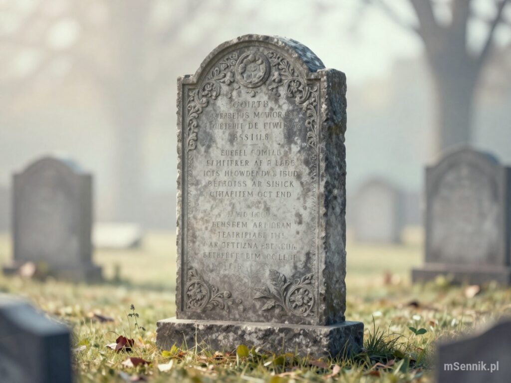 Sennik Nagrobek - znaczenie snu