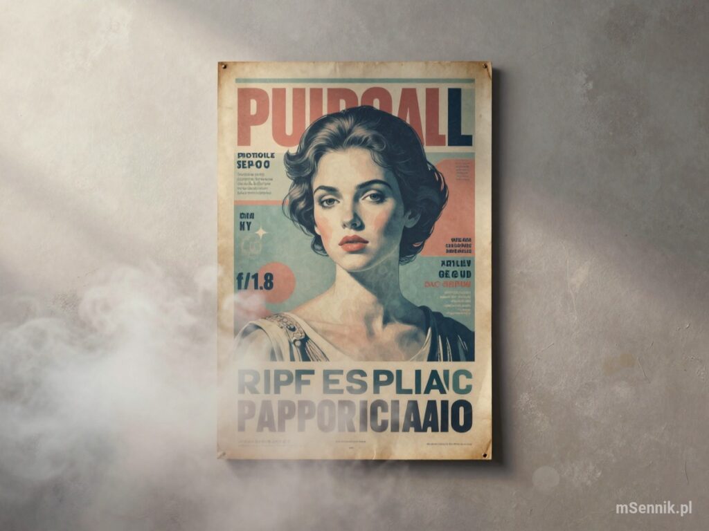 Sennik Plakat - znaczenie snu