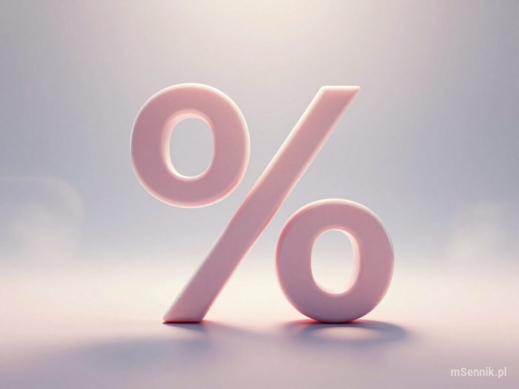 Sennik Procenty - znaczenie snu