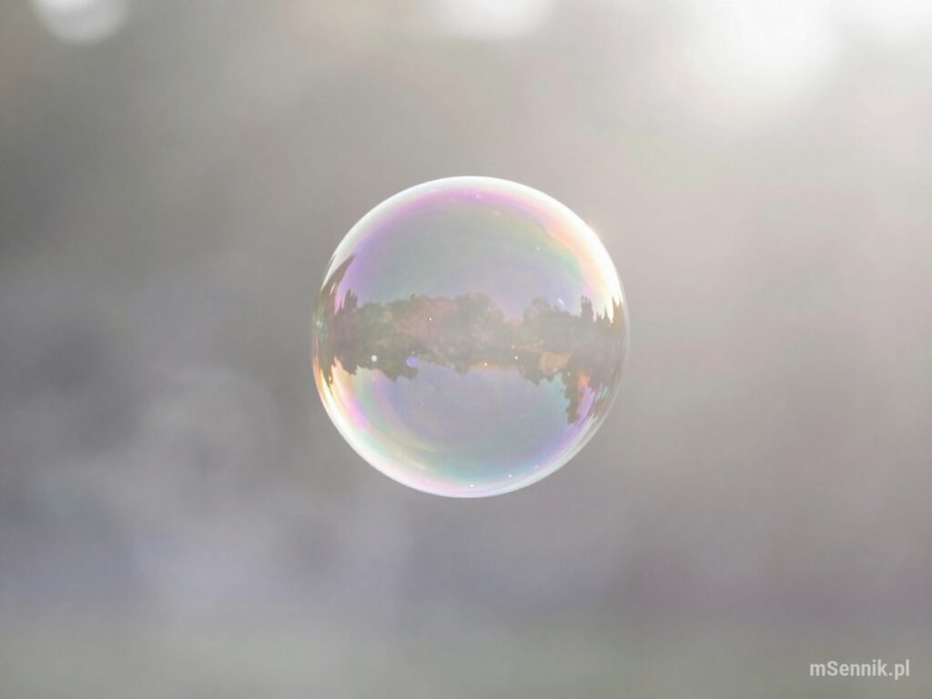 Sennik Bańka Mydlana - znaczenie snu