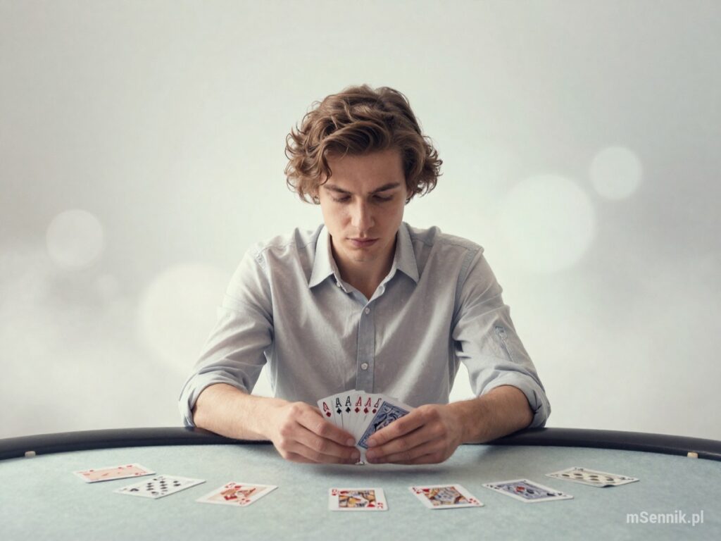 Sennik Karciarz - znaczenie snu