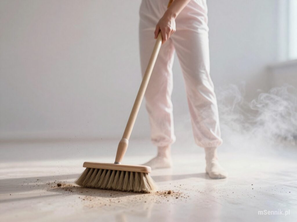 Sennik Zamiatanie - znaczenie snu